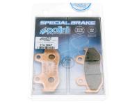 brake pads Polini sintered for Suzuki AN Burgman 250, 400 01-06