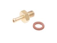 vacuum connection Polini M6x1mm inlet mixer nipple for 3mm hose