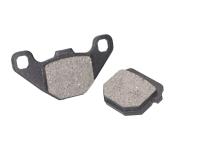 brake pads organic for CPI Hyosung Keeway Peugeot = NK430.31