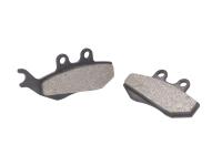 brake pads organic for Aprilia, Gilera, MBK, Yamaha = NK430.20