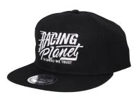 snapback hat / snapback cap Racing Planet black