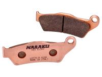 brake pads Naraku sintered for MBK Skyliner, Yamaha Majesty, Piaggio X9, Gilera Nexus, GP800, Suzuki UH Burgman 125, 150
