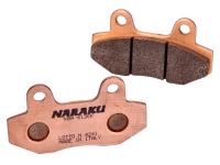 brake pads Naraku sintered for Peugeot Speedfight 3, Hyosung GT, GV