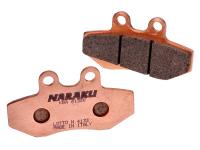 brake pads Naraku sintered for Aprilia, CH, Motorhispania, Peugeot, Rieju