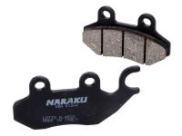 brake pads Naraku organic for PGO, SYM, TGB, Peugeot