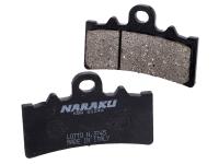 brake pads Naraku organic, front for KTM Duke, RC 125, 200, 390