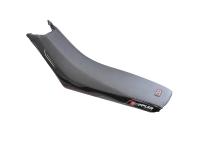 seat cover Doppler black / red for Derbi Senda 2010-, Gilera RCR, SMT 2011-
